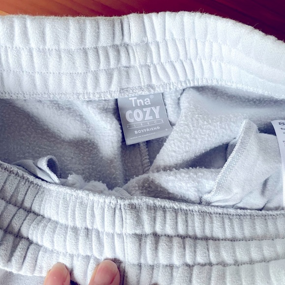 Aritzia Tna Cozy Fleece Boyfriend Sweatpants sz Small - Picture 8 of 11